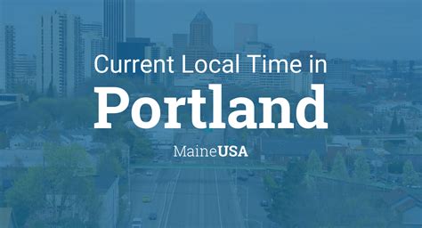 Current time portland usa - Mar 10, 2024 - Daylight Saving Time Starts. When local standard time is about to reach. Sunday, March 10, 2024, 2:00:00 am clocks are turned forward 1 hour to. Sunday, March 10, 2024, 3:00:00 am local daylight time instead. Sunrise and sunset will be about 1 hour later on Mar 10, 2024 than the day before. There will be more light in the evening.
